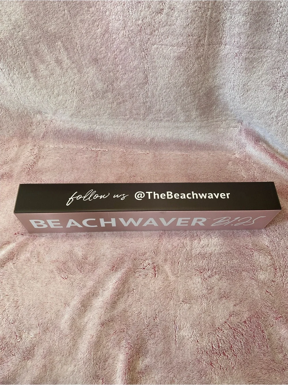 NEW. BEACHWAVER B1.25 Rose Gold Curling Iron